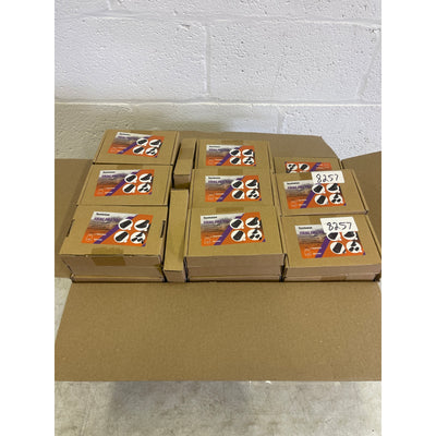 Namkabaw 12-Piece MIXED Walking Stick Tips 11mm Rubber Trekking Pole Replacement