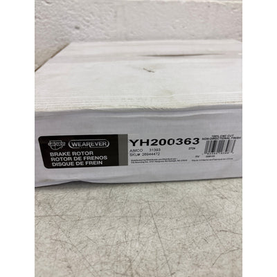 Carquest Wearever Brake Rotor, Meets or Exceeds OE Specs, Car Parts - YH200363