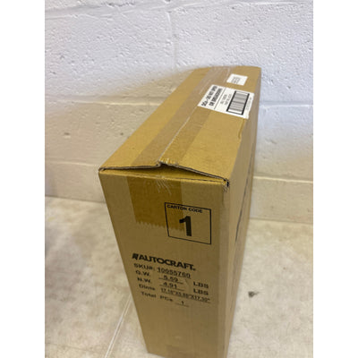 4-Pack AutoCraft 15" Wheel Cover: 7-Spoke, Matt Black, High Impact Plastic AC219