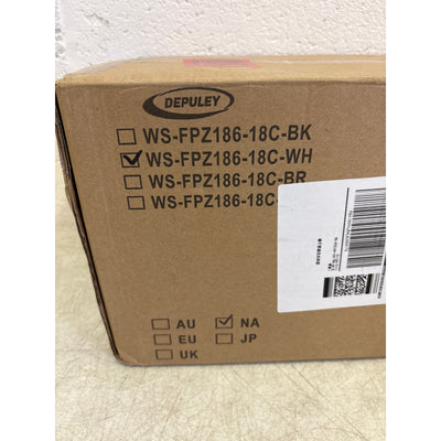 Depuley 52-Inch Ceiling Fan with Light, 3 Blade Flush Mount Low Profile - White