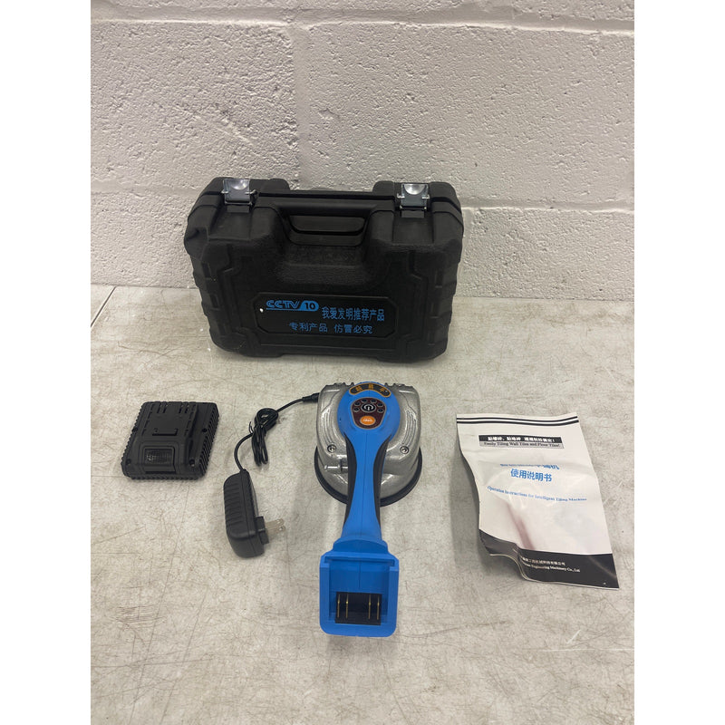 Smart Tile Tiling Machine with Battery and Charger - Blue/Black Flooring Tool