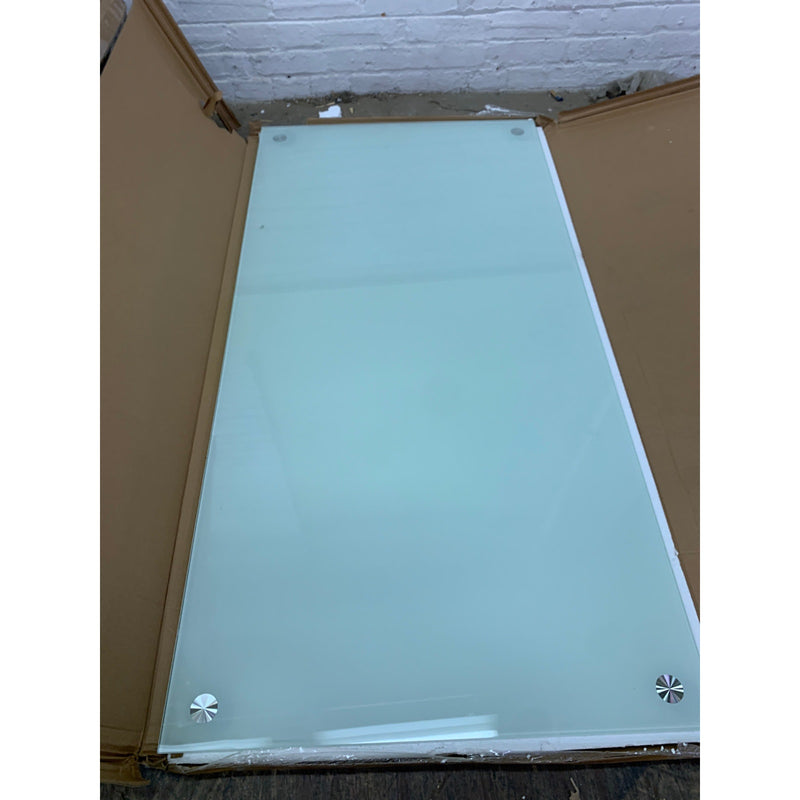 55" x 27.5" Glass Table Top Computer Desk Home Office Workstation TABLE TOP ONLY