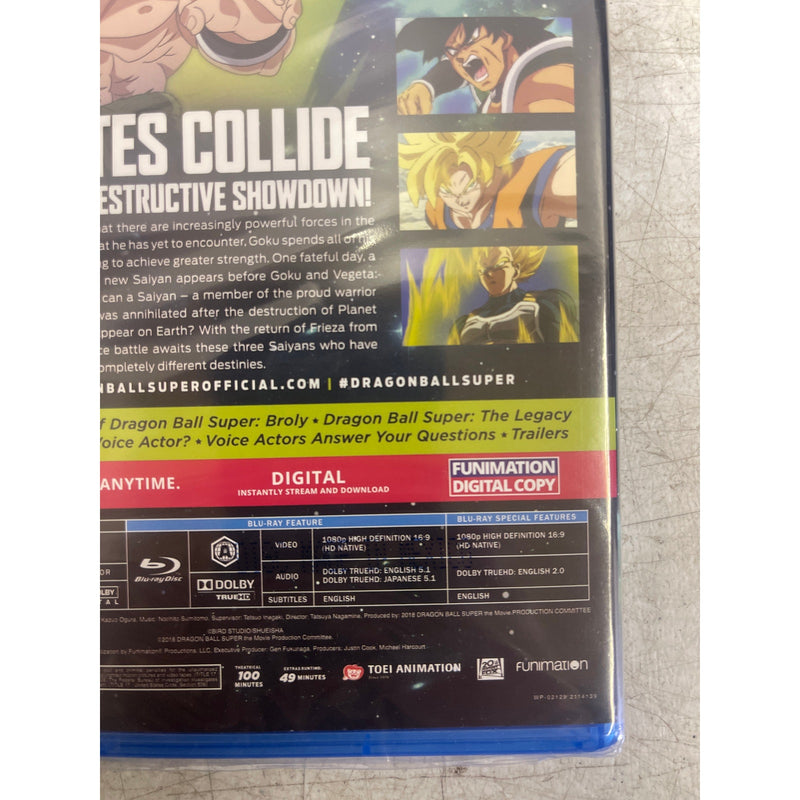 Funimation Dragon Ball Super: Broly - The Movie - Blu-ray, DVD & Blu-ray