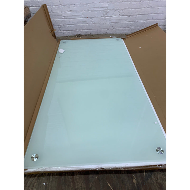 55" x 27.5" Glass Table Top Computer Desk Home Office Workstation TABLE TOP ONLY