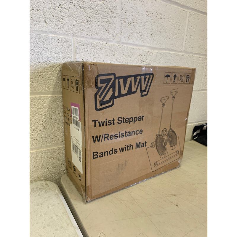 Zivvvy Twist Stepper with Resistance Bands, Stepper Machine 300LBS, with Mat