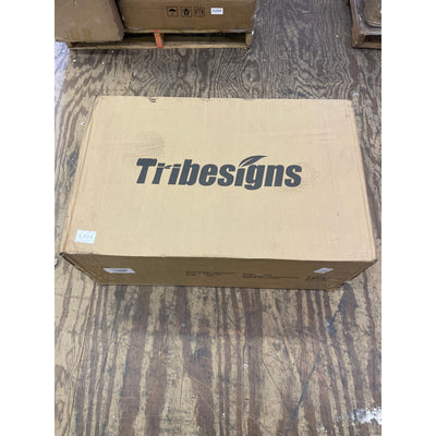 Tribesigns 62.2" Wood Executive Desk Simple Rectangular Computer Table TAN