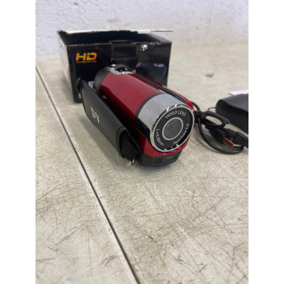 iNOVA HD Digital Camcorder 2.7in Camera Recorder 270° Rotation 16X Zoom - RED