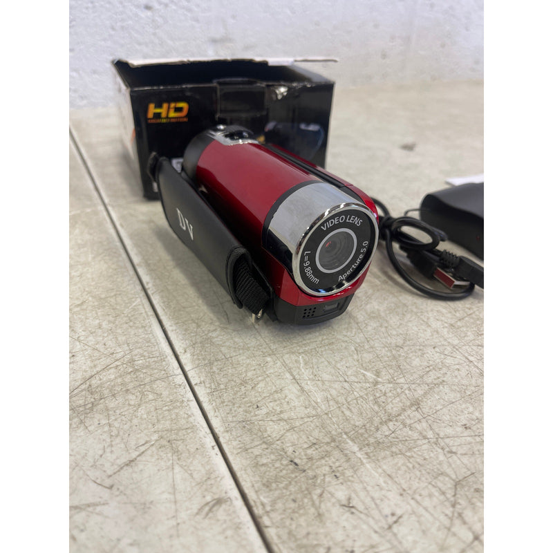 iNOVA HD Digital Camcorder 2.7in Camera Recorder 270° Rotation 16X Zoom - RED