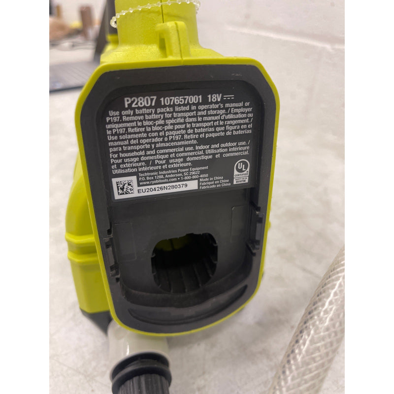 RYOBI ONE+ 18V Cordless Electrostatic 1 Gal. Sprayer (Tool Only) P2807BTL