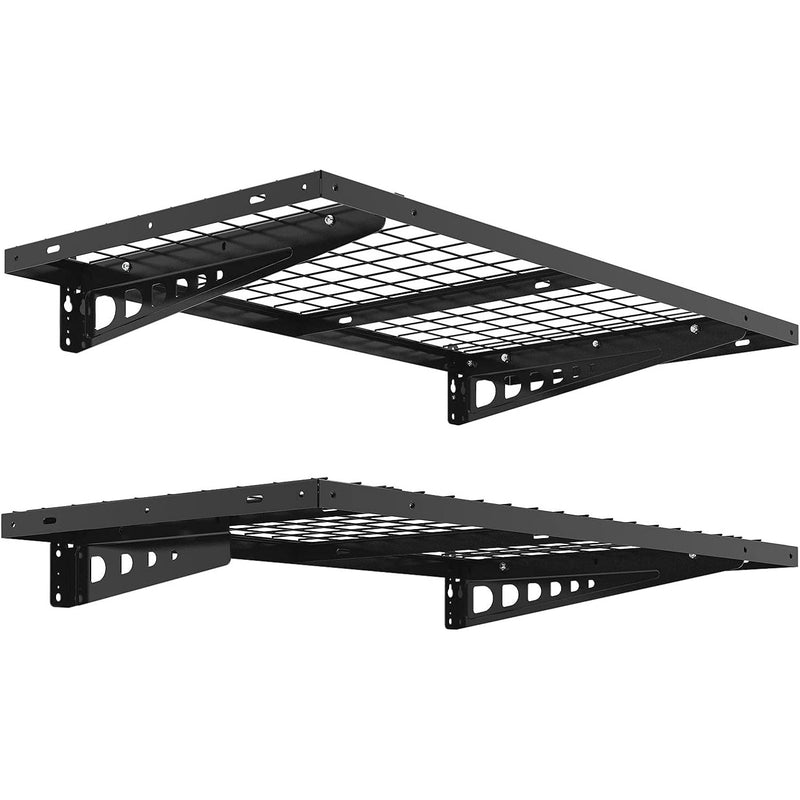 FLEXIMOUNTS 2-Pack 2x4ft Garage Wall Shelving Bike Storage Racks,  BR24B