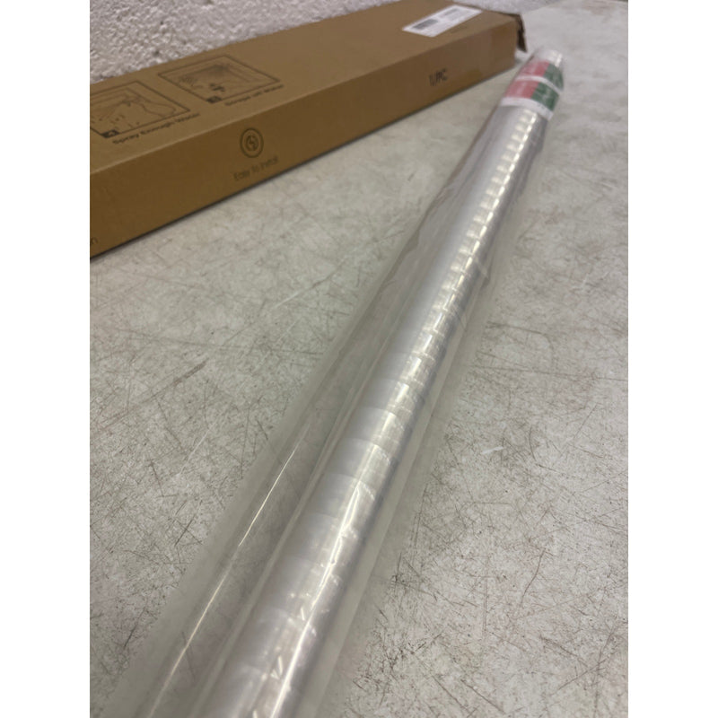 Window Privacy Film Frosted Glass Static Clings, 35.4 x 78.7 Inch Pure