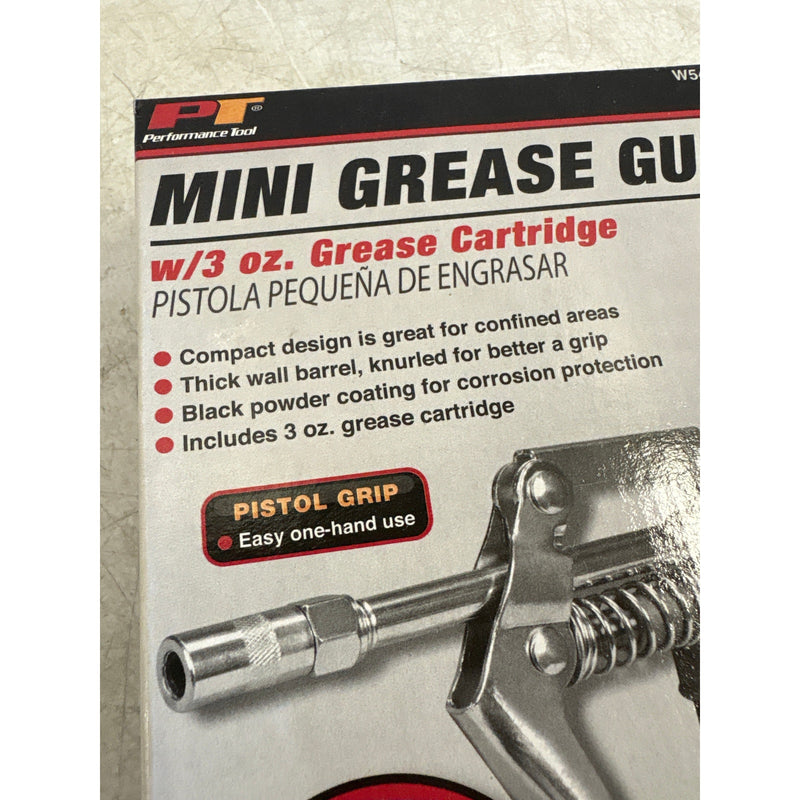 Performance Tool Mini Pistol Grip Grease Guns, 1/8" NPT Automotive Tools W54205