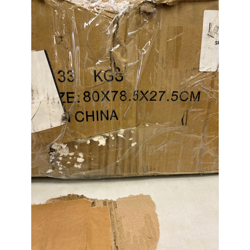 Tribesigns Round Dining Table for 4, Modern 47" Kitchen Table, Gold Metal Base