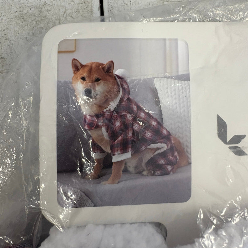 Koolaburra by UGG Pet Cozy Pajama w Hood Dog 20-21" Collar Red Plaid, Xtra Large