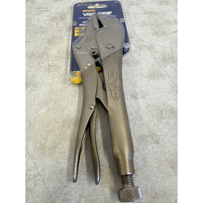Irwin 10" Straight Jaw Locking Pliers High Grade Alloy Steel, Hand Tools - 102L3