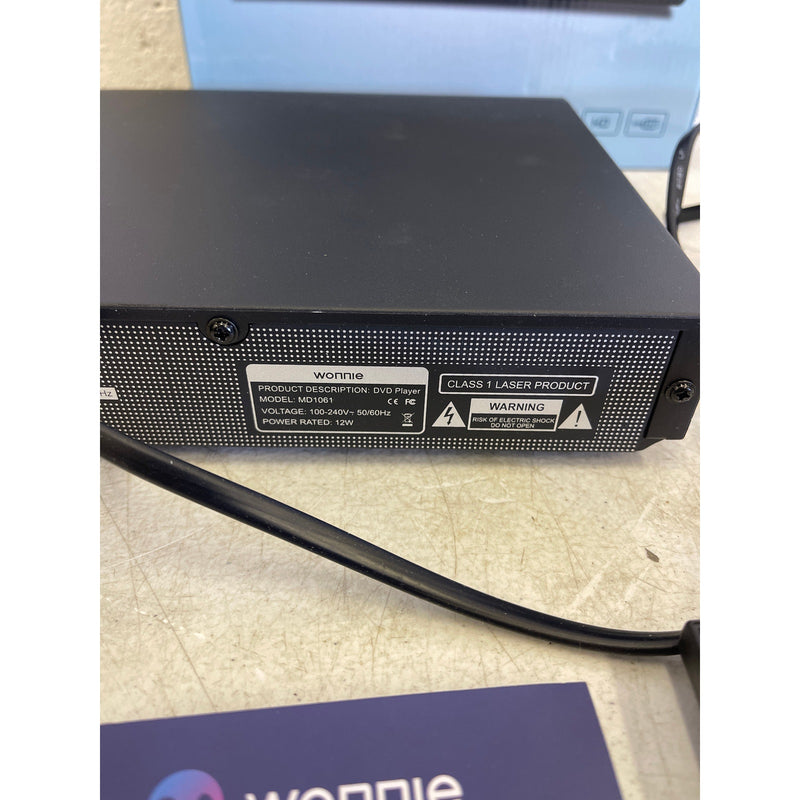 WONNIE HD DVD Player for TV, CD Players for Home w Remote Control, NO HDMI CORD