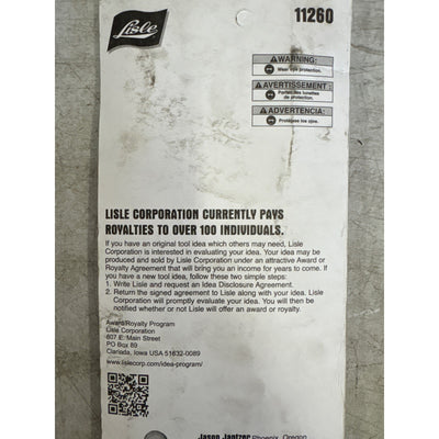 Lisle Brake Spring Pliers, Removes & Installs Brake Springs- 11260