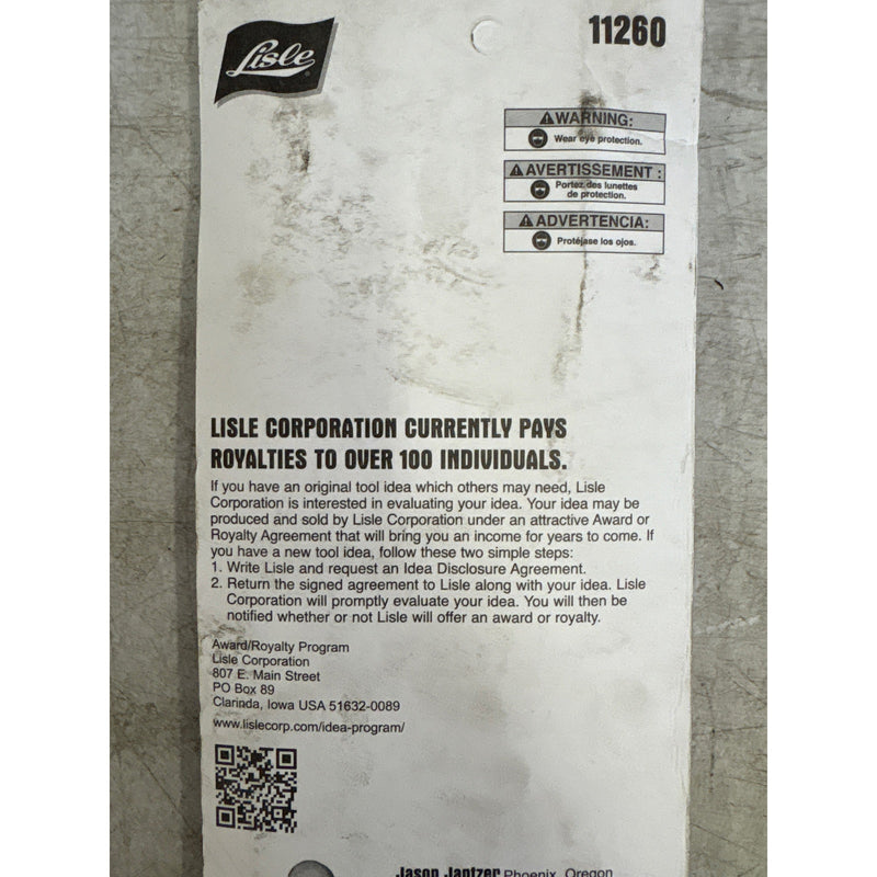 Lisle Brake Spring Pliers, Removes & Installs Brake Springs- 11260