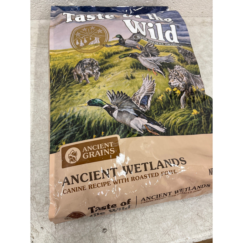 Taste of the Wild Ancient Wetlands Canine Recipe Fowl & Ancient Grains 28lbs