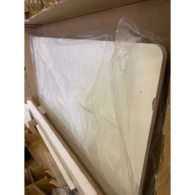 Flexispot 48" x 24" 2-Button Electric Sit to Stand Computer Desk WHITE QP1W-4824 SEE DETAILS