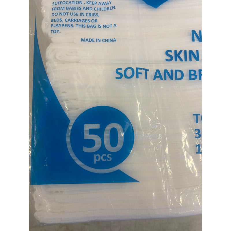 Starlit Disposable Sheets 50pcs 39"x79" SMS Material Water Resistant - White