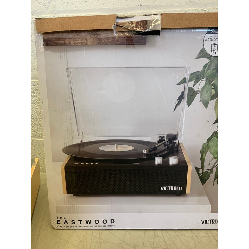 Victrola Eastwood 3-Speed Bluetooth Turntable Built-in Speakers and Dust Cover