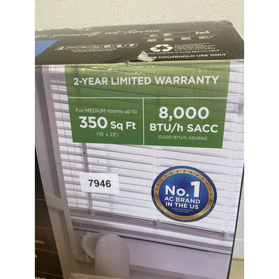 Midea Smart Air Conditioner 8,000 BTU DOE Portable Standup with Wheels