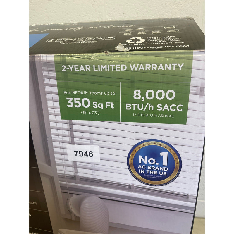 Midea Smart Air Conditioner 8,000 BTU DOE Portable Standup with Wheels