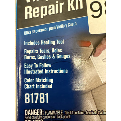 Permatex Pro-Style Vinyl and Leather Repair Kit w Heating Tool - 81781 - Auto