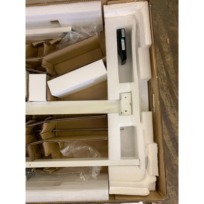Flexispot 48" x 24" 2-Button Electric Sit to Stand Computer Desk WHITE QP1W-4824 SEE DETAILS