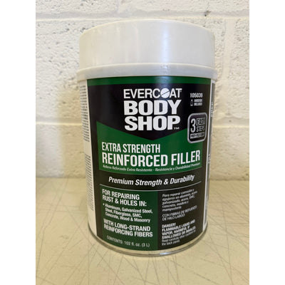 Evercoat Body Shop Extra Strength Fiberglass Filler for Rust Repair& Holes 102oz