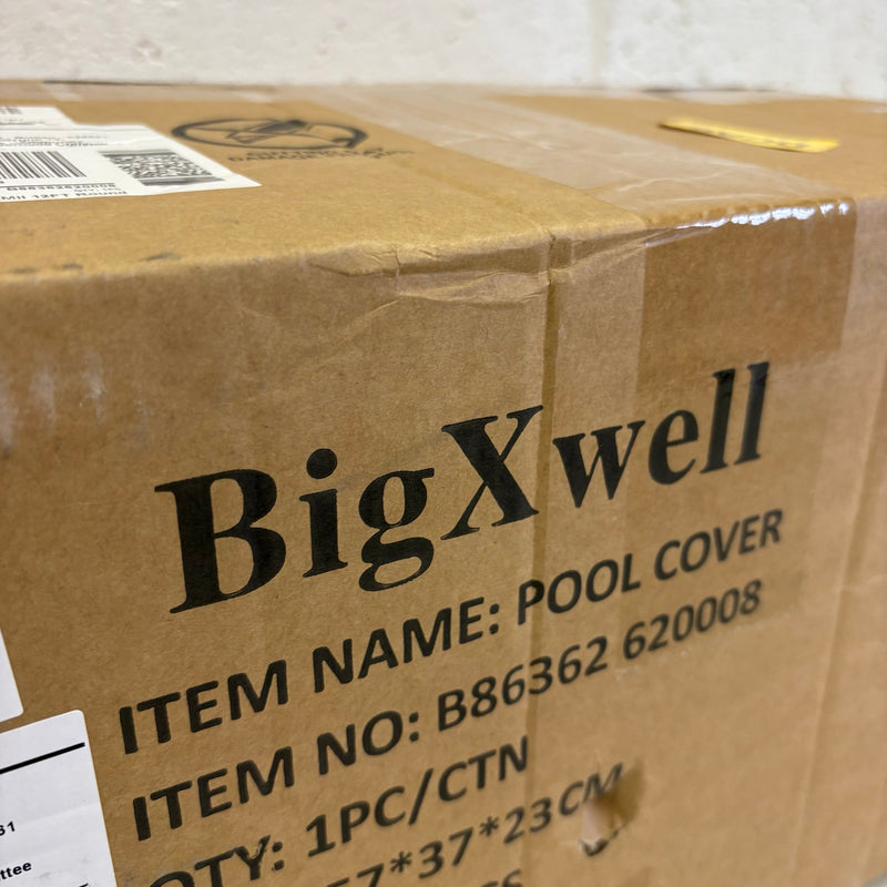 BigXwell Solar Pool Cover, 12Mil Round 12 Foot for Above-Ground & In-Ground Pool