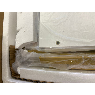 Tribesigns Round Dining Table 47" x 30" Kitchen Table, 2-Tier Storage Shelf