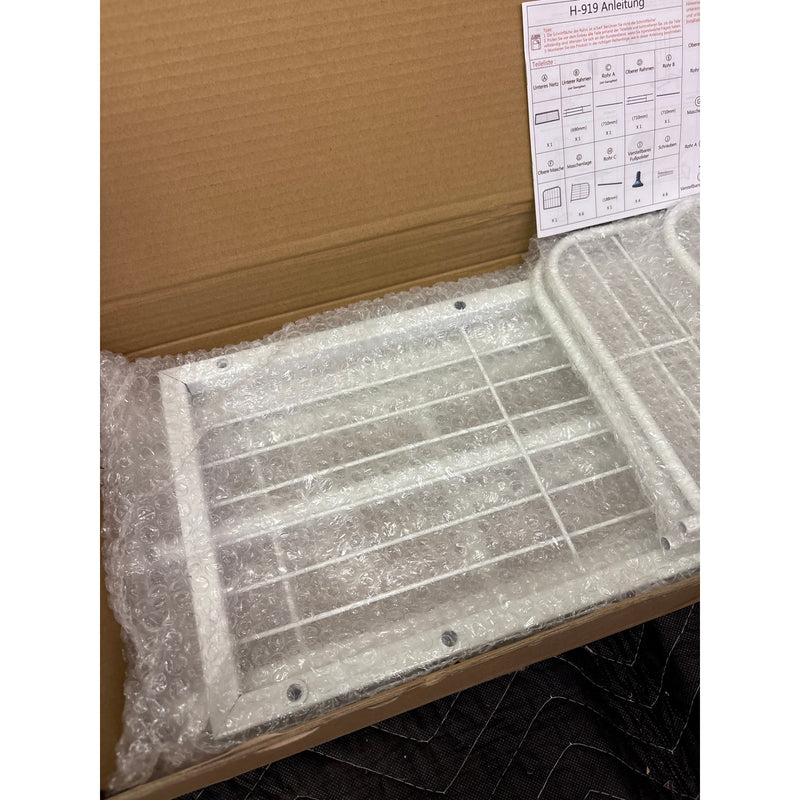 8-Tiers 9-Pot Metal Plant Stand, 55" Tall Plant Shelf Multiple Plants Metal White