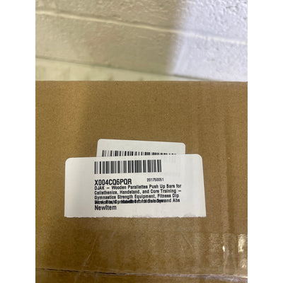 Wooden Parallettes Push Up Bars for Calisthenics, Handstand, and Core Training