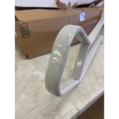Yeezoo Outdoor Handrail Wall Mount, Garage Railing with Polished White Finished
