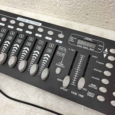 UKING 192 DMX Controller, Multiple Lighting Effects, DJ's Concerts Parties