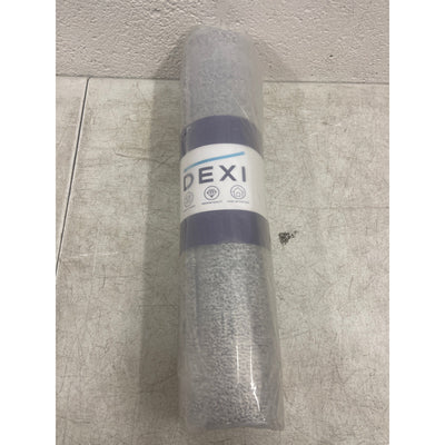 Set-of-2 DEXI Kitchen Rugs and Floor Mats Non Slip Washable 17"x30"+17"x60" Grey