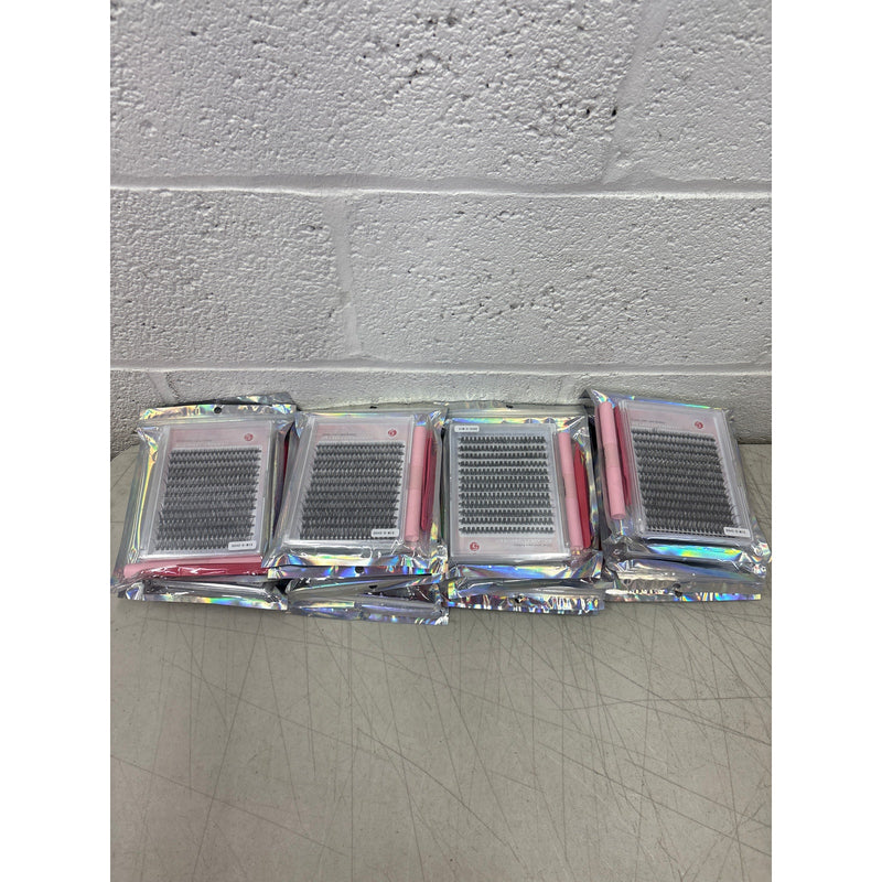 LOT-OF-20-Sets DIY Eye Lash Clusters Extensions Kit, 240pcs/ Set, 40D 9-16 mm