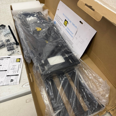 Full Motion Long-Arm TV Mount (43in arm) Fits 42–90" Flat/Curve TVs - Black