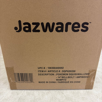Squishmallows Original 14" Belibolt Pokémon Plush Ultrasoft Official Jazwares
