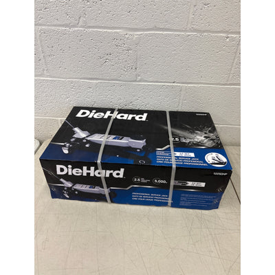 DieHard 2.5 Ton Floor Jack, Lifting Range 5.32" to 15.23", Auto Tools - 1225DHP