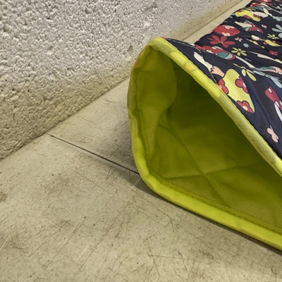 58"x70" Stadium Blanket, Folds Into Easy to Carry Bag w Shoulder Strap, Mushroom