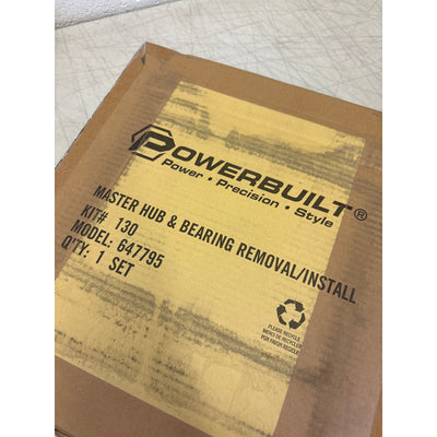 Powerbuilt Tools Master Hub and Bearing Removal and Installation Kit - 647795