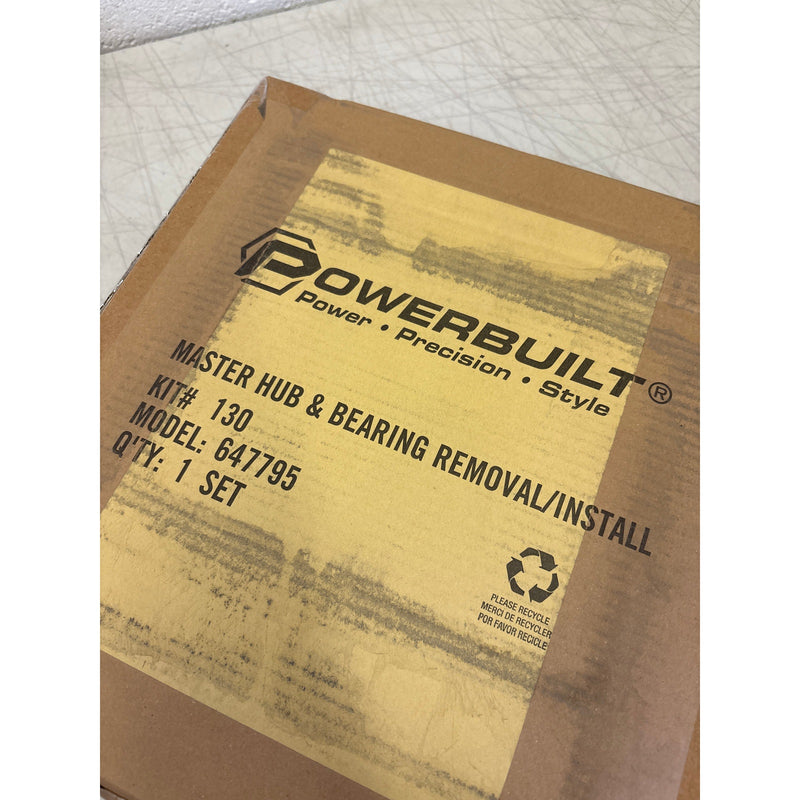 Powerbuilt Tools Master Hub and Bearing Removal and Installation Kit - 647795