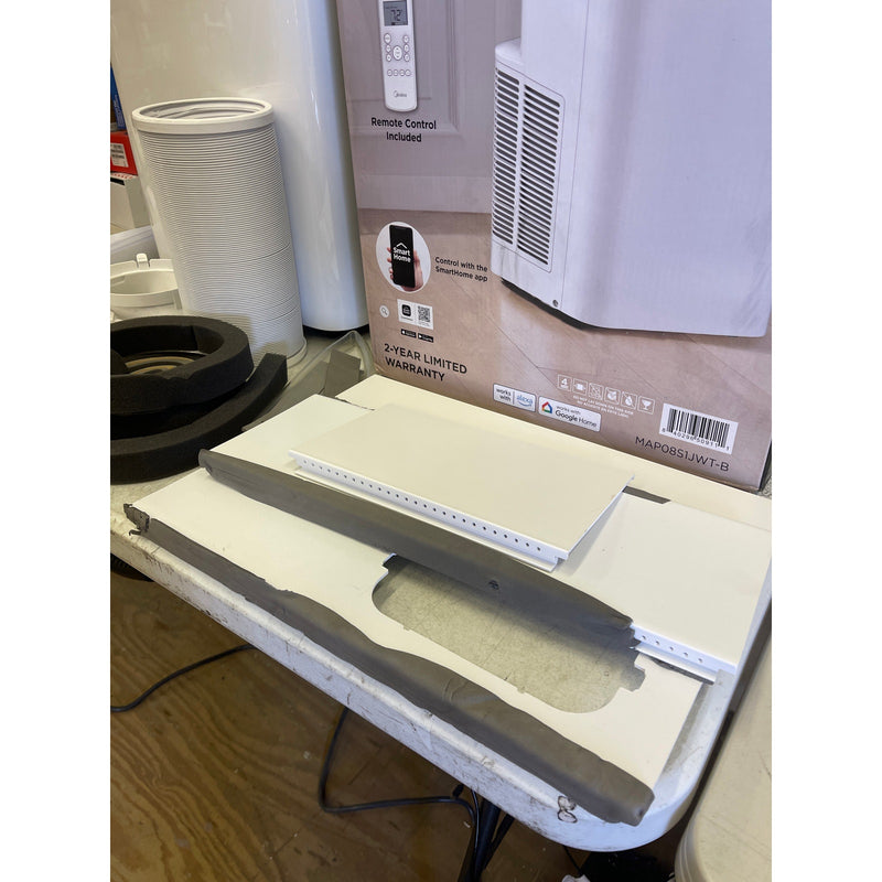 Midea Smart Air Conditioner 8,000 BTU DOE Portable with Wheels, Digital Display