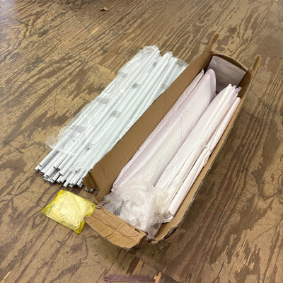 UNKNOWN SIZE Outdoor White Waterproof Gazebo Canopy Tent Party Wedding Events