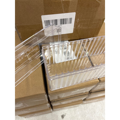 12-Pack Mingt Clear Plastic Coin Storage Box Case 8.5”x2.7”x3.8” 20 Coin Slots