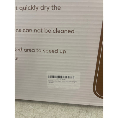 DERYN - Large Stone Dish Drying Mat for Kitchen Counter - 23.6"L × 15.4"W