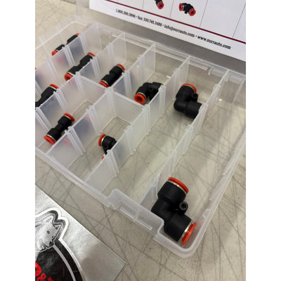 ‎S.U.R & R Auto Parts K555 Nylon Fuel Line Union Assortment, 12 Pieces